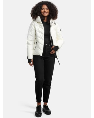 Marikoo Damen Steppjacke Samuiaa – warm, modern & mit abnehmbarer Kapuze