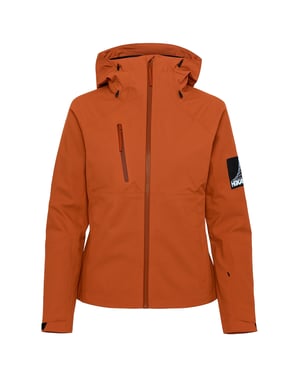 Hoka Transport Damen Regenjacke Braun