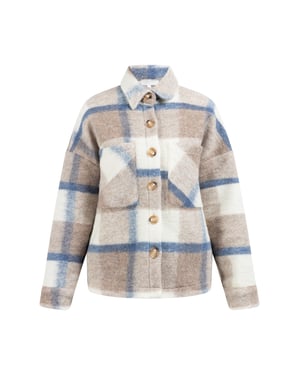 Dreimaster Jacke Damen blau
