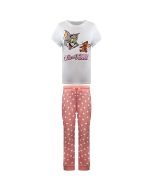Warner Bros Tom & Jerry Damen Pyjama-Set in mehreren Farben
