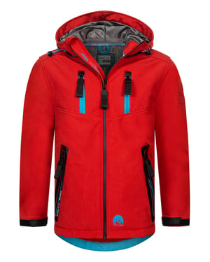 Arctic Seven Herren Softshell Jacke AS-306 – Outdoor Funktionsjacke, wasserabweisend, winddicht
