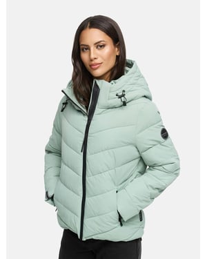 Marikoo Damen Steppjacke Samuiaa – warm, modern & mit abnehmbarer Kapuze