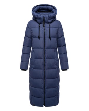 Marikoo Damen Winterjacke Nadeshikoo – lang, warm & mit Kapuze