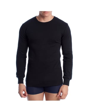 Langärmeliges Thermo-T-Shirt aus Baumwolle für Männer A0258