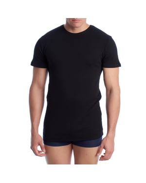 Kurzarm-Baumwoll-Thermo-T-Shirt für Männer A0256