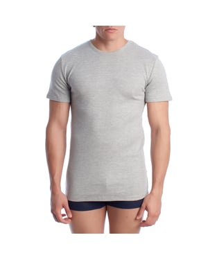 Abanderado Kurzärmeliges Thermo-T-Shirt für Herren, Modell A0256 - Grau