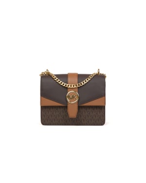 Michael Kors Greenwich Kleine Klapp-Crossbody-Tasche