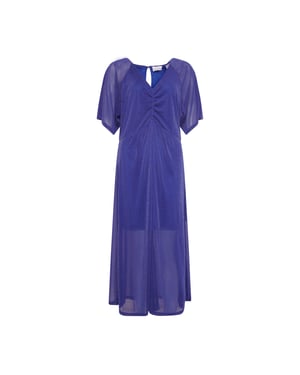 Wien Midi-Kleid in Dunkelblau