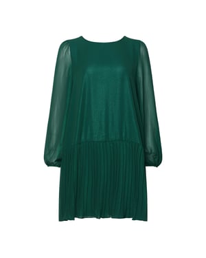 Dagmar Lurex-Kleid in Grün