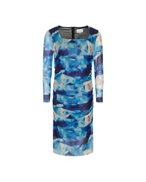 Polly Kleid in Blau-Mix