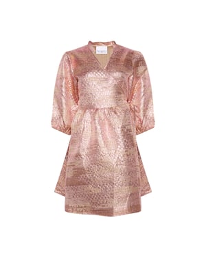 Jannie Aya Kleid in Roségold