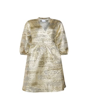 Jannie Aya Kleid in Gold