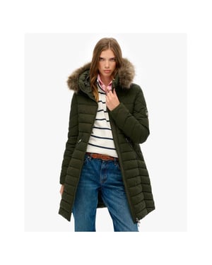 Superdry Damen-Fuji-Mantel