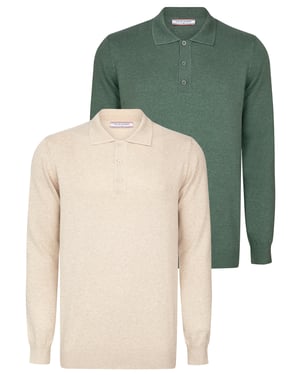 Pullover Pullover Mit Polo-Kragen 2Er-Pack