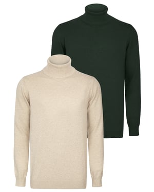 Pullover Rollkragenpullover 2Er-Pack