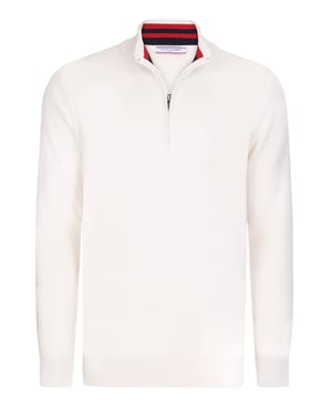 Pullover Pullover Mit Halbem Reißverschluss