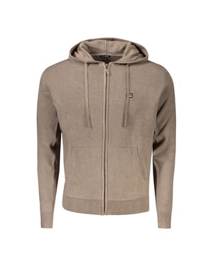 Strick Zip Hoodie im lässigen Stil