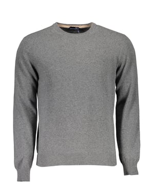Rundhals-Pullover im lässigen Stil