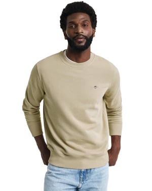 Gant | Herren Shield Sweatshirt mit Rundhalsausschnitt