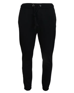 Jogger in Solid Schwarz