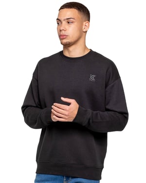 Kruze | Herren Oversized Sweatshirt mit Rundhalsausschnitt