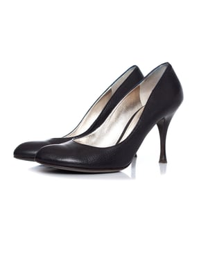 Dolce & Gabbana Pre-owned Pre-owned Pumps aus genarbtem Leder - Schwarz