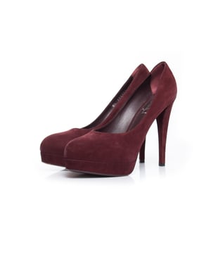 Yves Saint Laurent Gaby Wildlederpumps