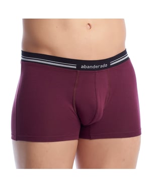 Herren-Boxershorts aus elastischer Baumwolle mit extra weichem Bund A077I