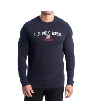 Herren-Baumwoll-Langarmshirt US42168012