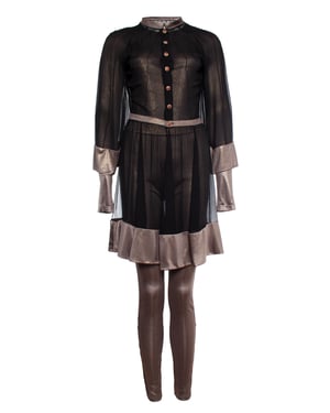 Chanel goldener Catsuit
