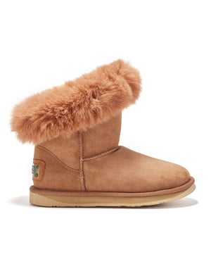 Foxy Xtra Short Chestnut Boots