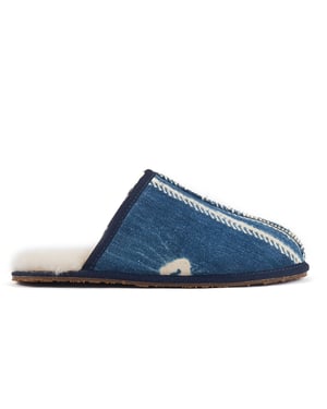 Geschlossene Herren-Mules Indigo-Mules