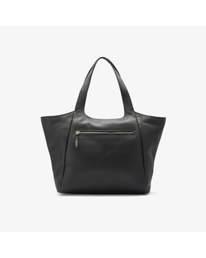 Kleid Tages Tasche Schwarzes Leder Taschen