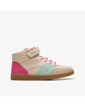 DiscoBeamHi K. Cotton Sneakers
