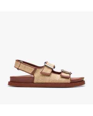 Clarks Jessamine Sol Sandalen - Braun