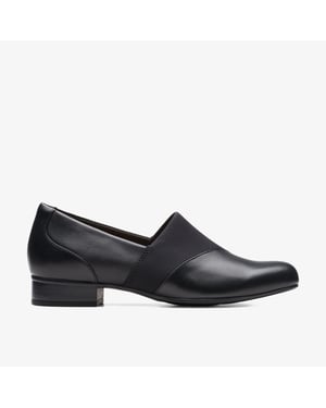 Juliet Gem Black Leather Schuhe