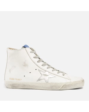 Damen Golden Goose Francy Leder Hi-Top Sneakers in Weiß
