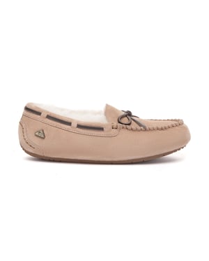EVER AU Damen Lederslipper – Crested