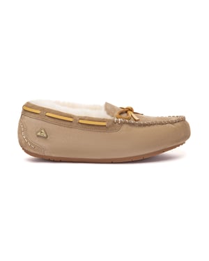 EVER AU Damen Lederslipper – Crested