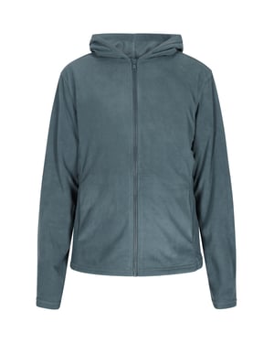 Schmuddelwedda Fleecejacke Männer Türkis Grau