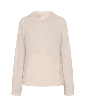 Schmuddelwedda Fleecejacke Frauen Wollweiß