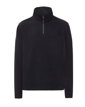 Schmuddelwedda Fleecepullover Männer schwarz