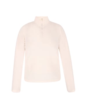 Schmuddelwedda Fleecepullover Frauen Wollweiß