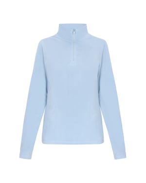 Schmuddelwedda Fleecepullover Frauen hellblau