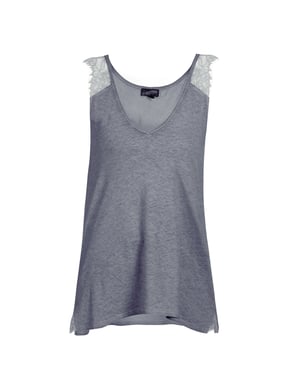 Dreimaster Spitze Damen Marine