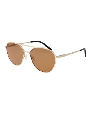 Serengeti Plastiksonnenbrille - Gold