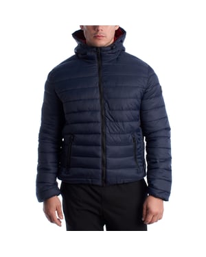 Herren Steppjacke mit Kapuze US40127020