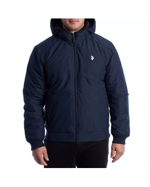Herren Bomberjacke mit Kapuze US40125003