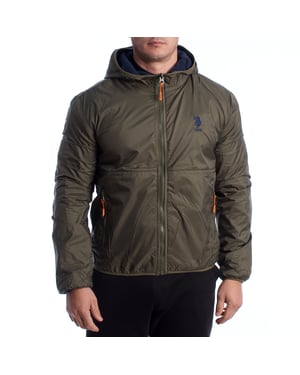 Herren Wendefleece- und winddichte Jacke US40126001