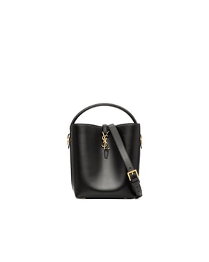 Saint Laurent Le 37 Kleine Leder-Beuteltasche